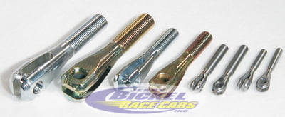 Threaded Clevis (10-32 RH, Bolt 3/16", Slot 1/8")