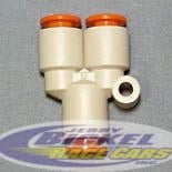 Tube Union "Y" 3/8
